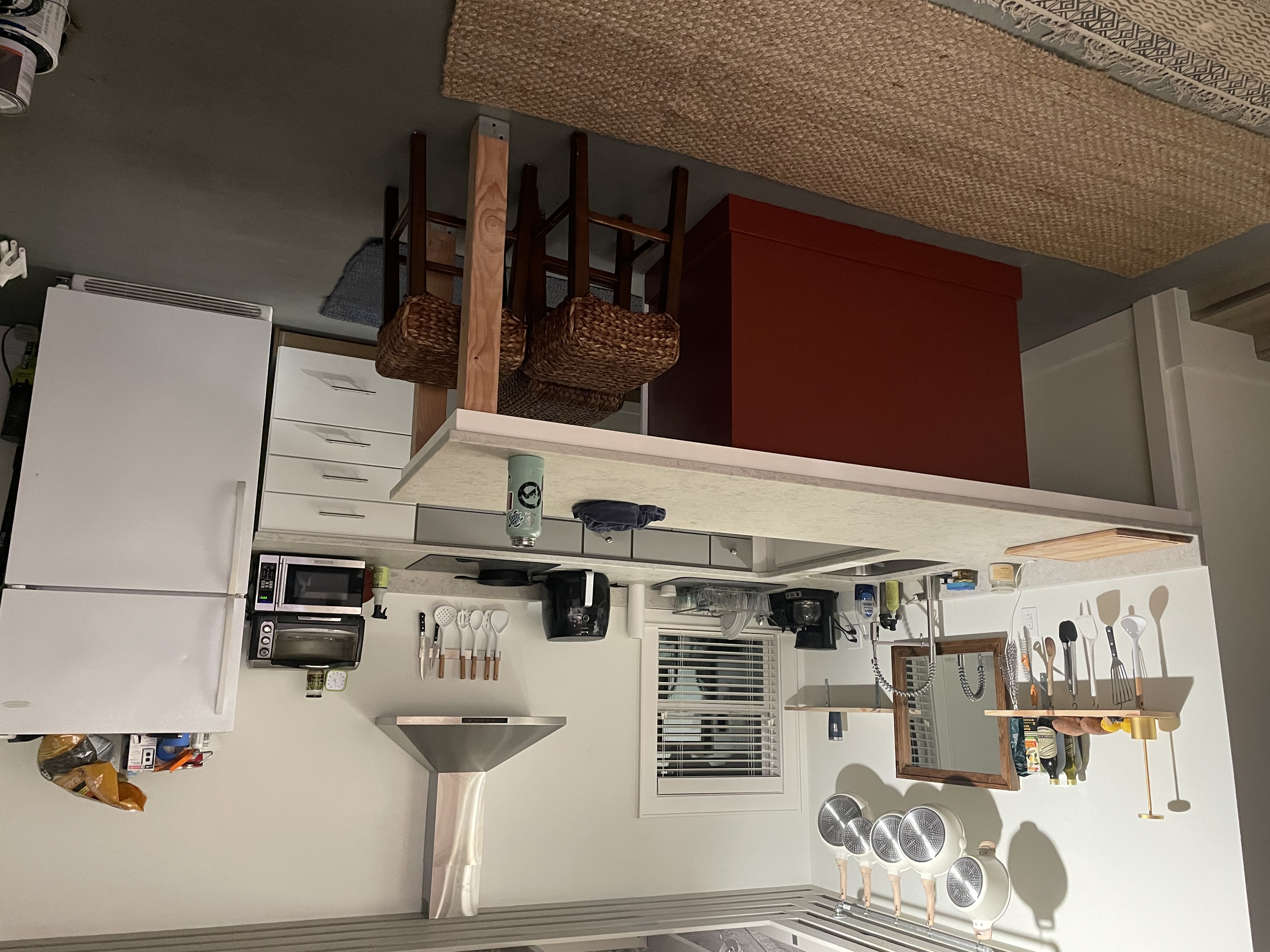 Studio kitchen island