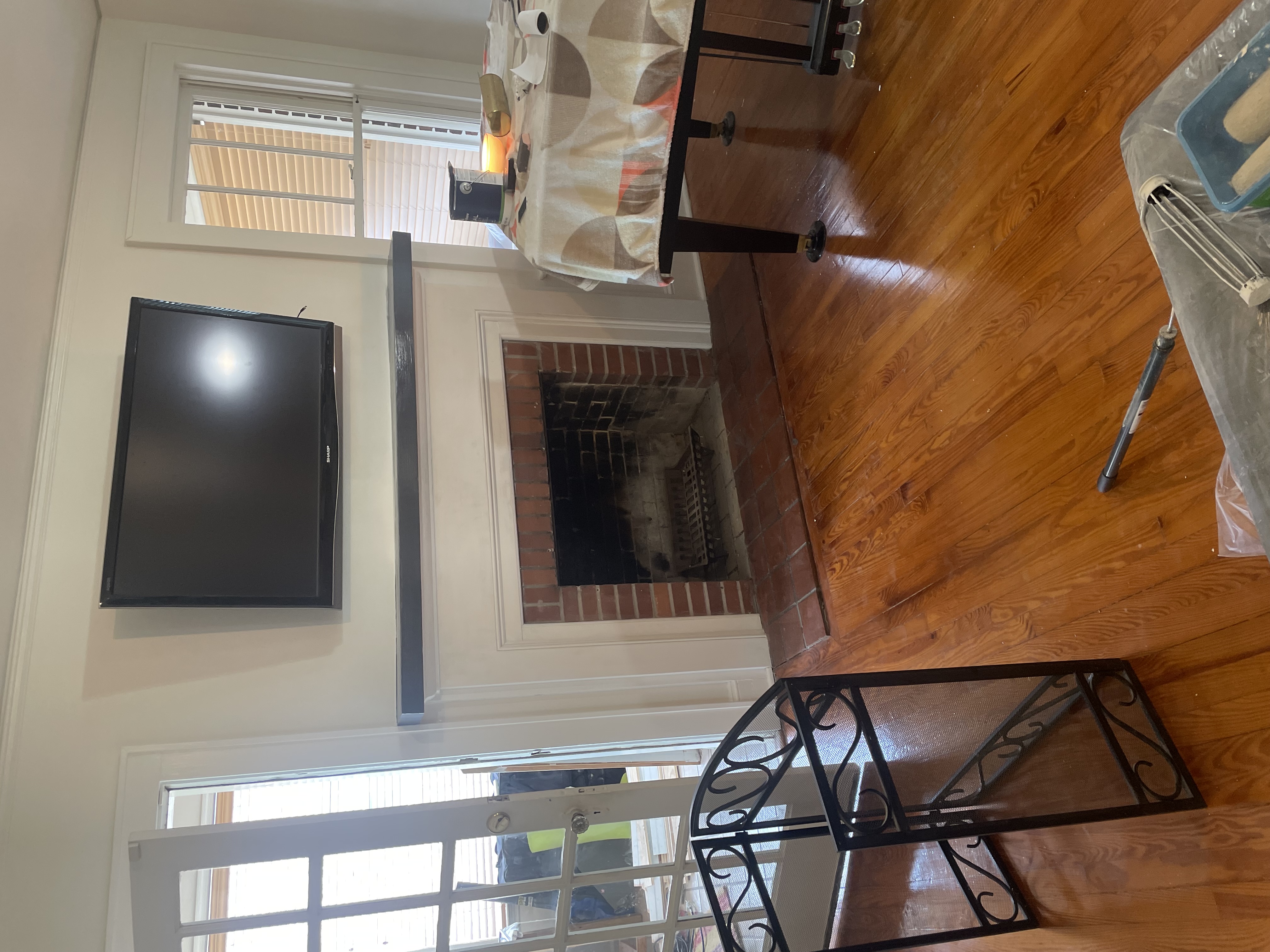 Fireplace after 1