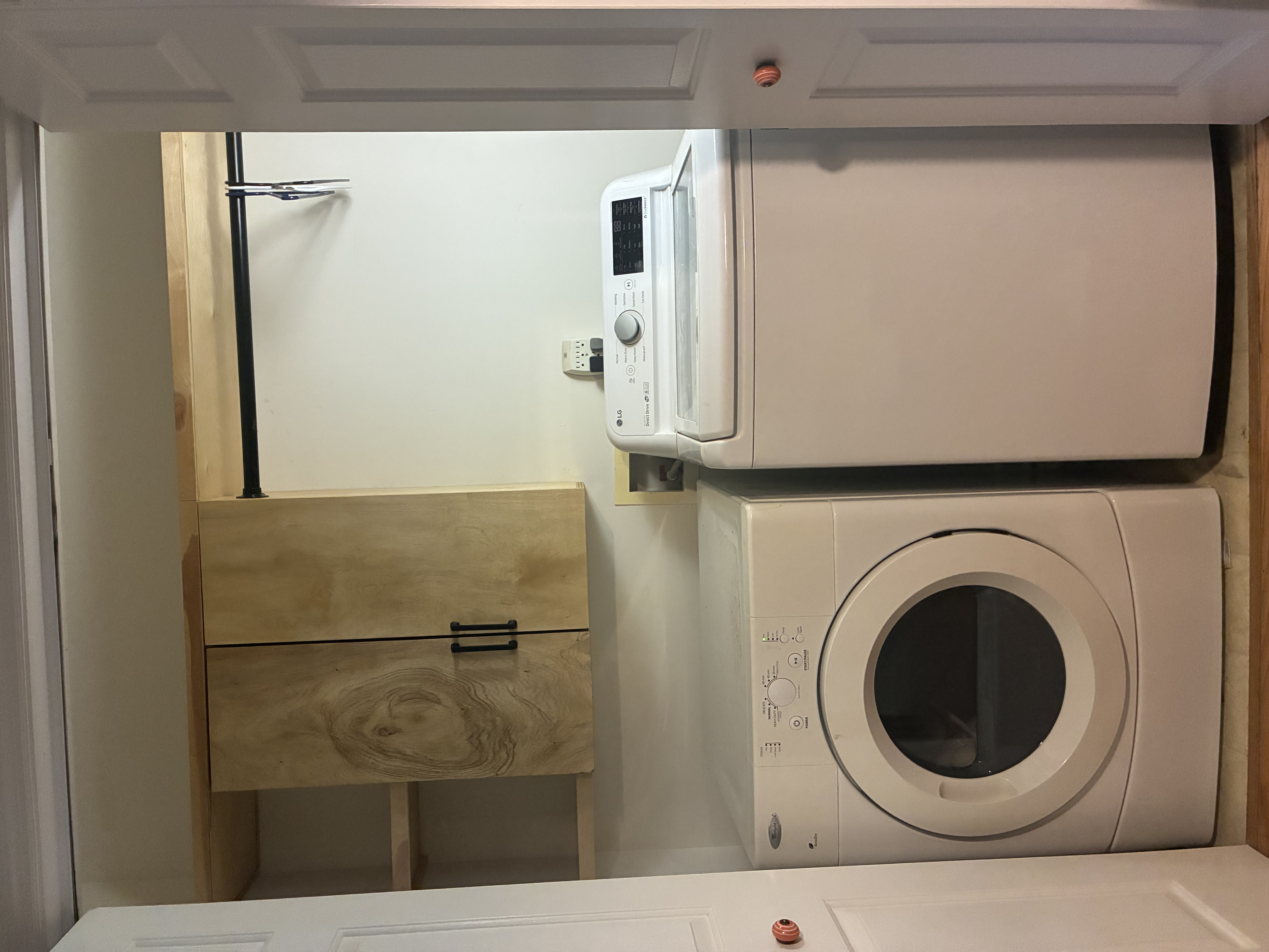 Laundry room after