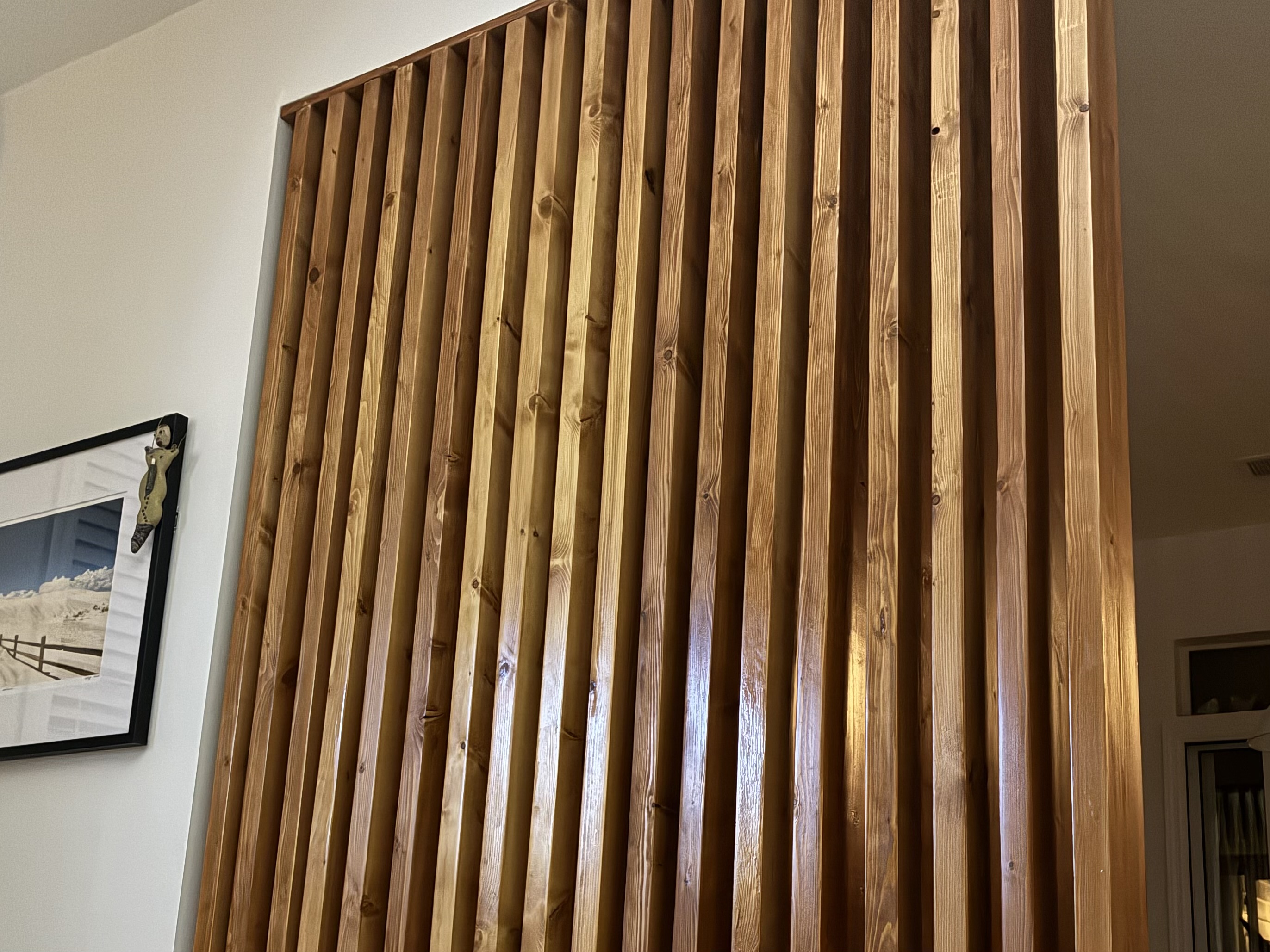 Mid Century Slat Wall