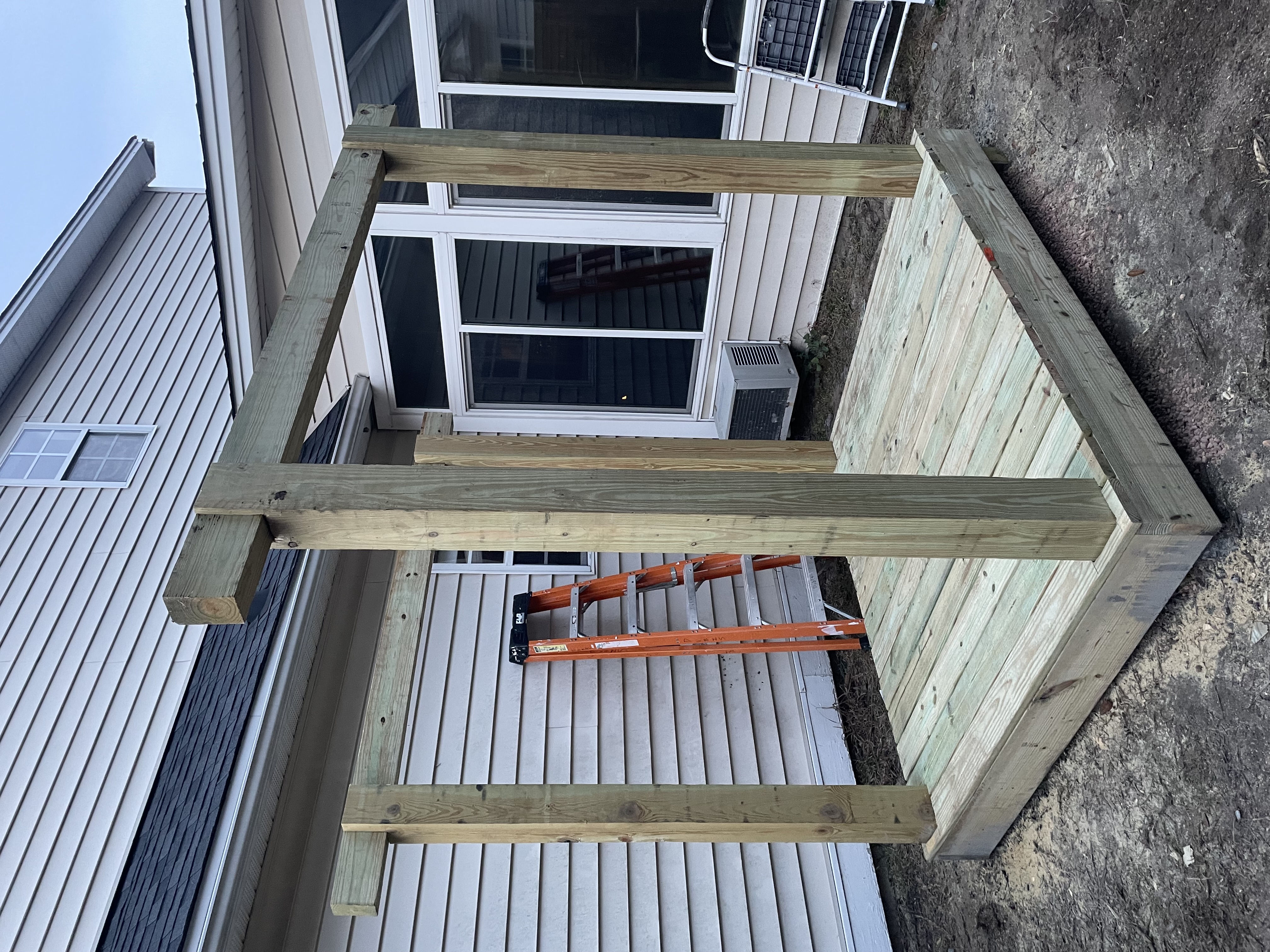 Framing underway